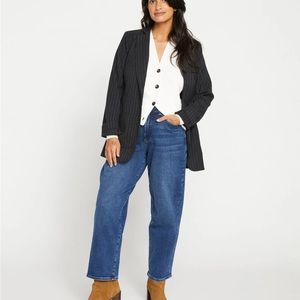 Universal Standard Lou Rise Barrel Leg Jeans
